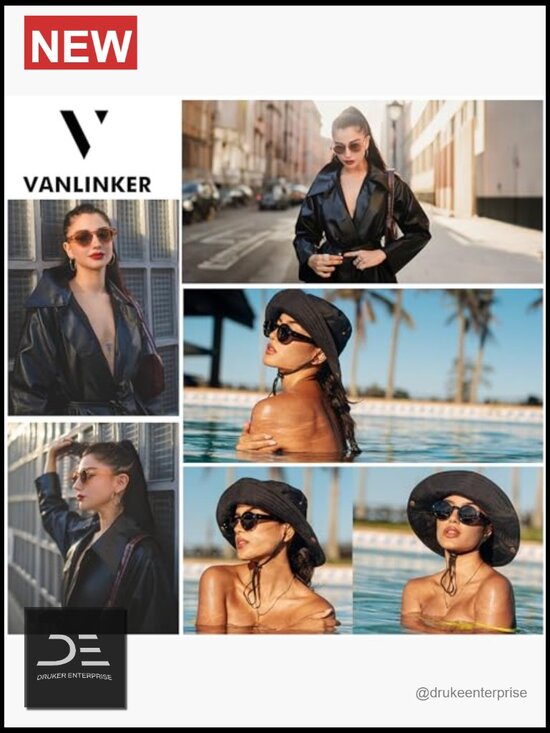 Vintage Round Polarized Sunglasses for Women Men Retro Circle Shades main image 6
